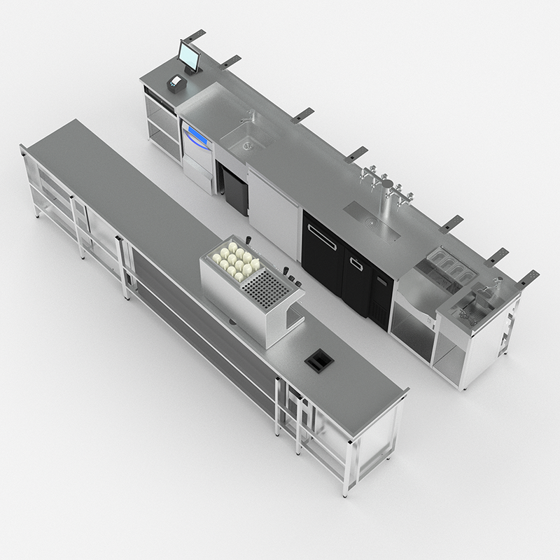 Agencement bar polyvalent DRACO