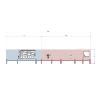 Comptoir de bar polyvalent LYRA