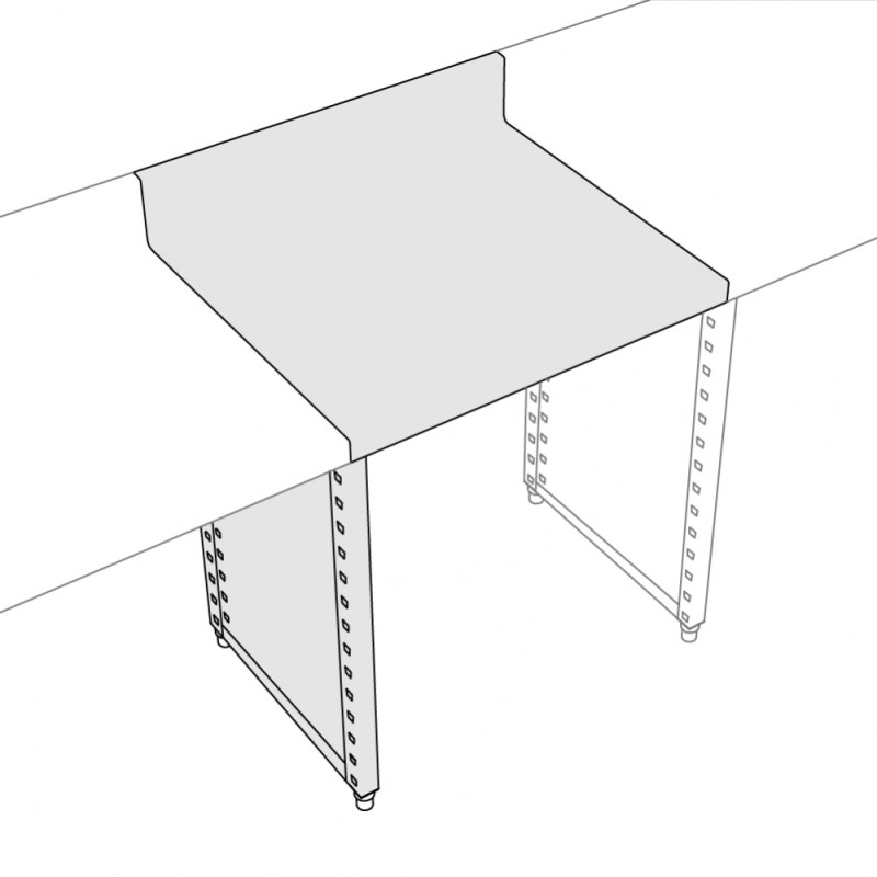 Plan de travail sur mesure 1401-1600mm